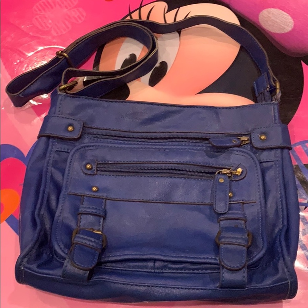 Blue purse